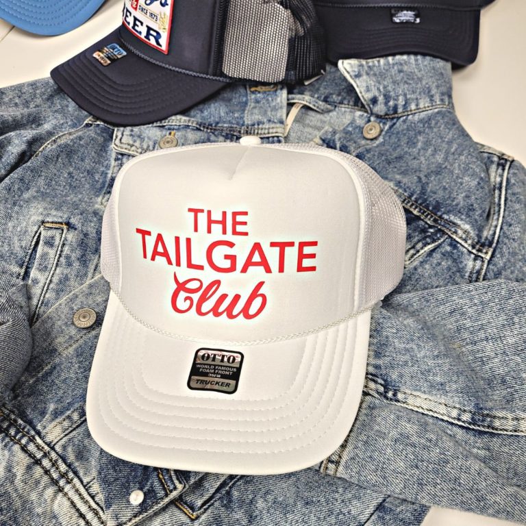tailgate club hat in white