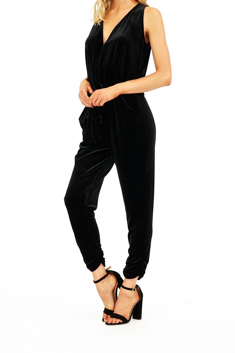 veronica m black jumpsuit