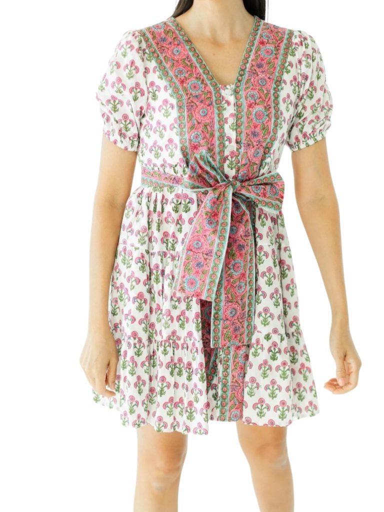 victoria dunn mollie dress in morning glory