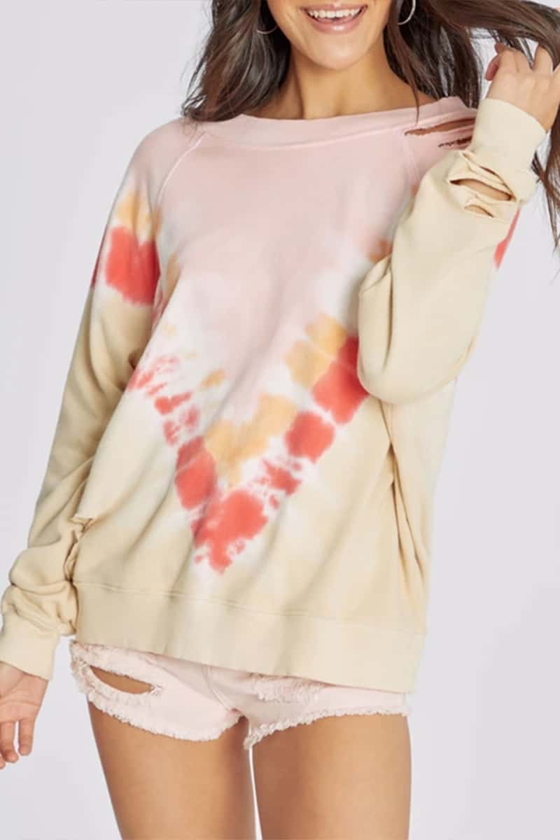 wildfox tie dye sweatshirt