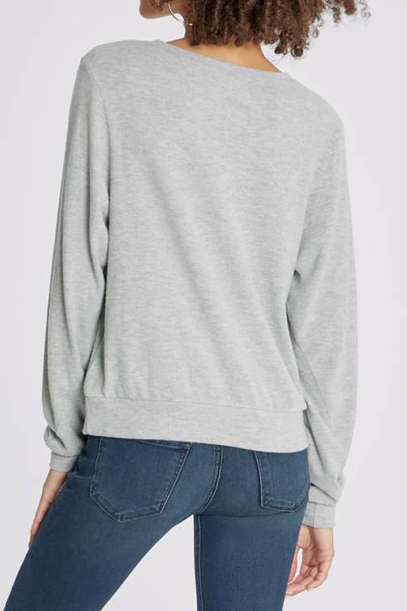 heather grey jumper