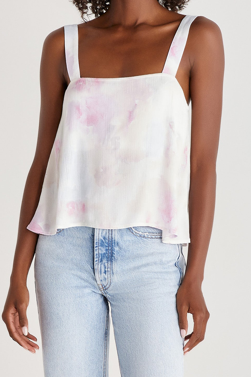 z supply aniston watercolor top 103195