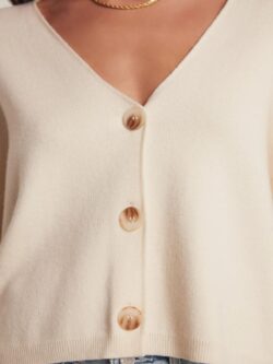 z supply estelle cardigan in sandstone