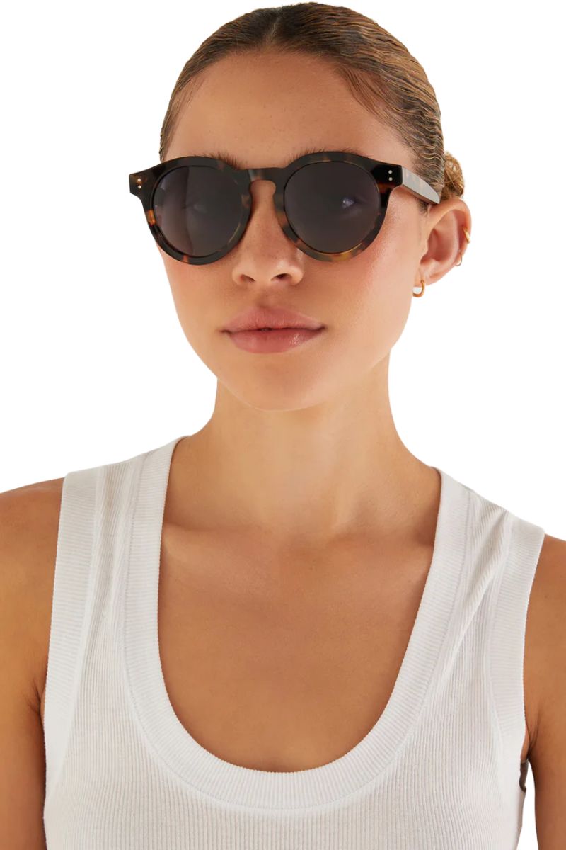 z supply out of office sunglasses in brown tortoise gradient