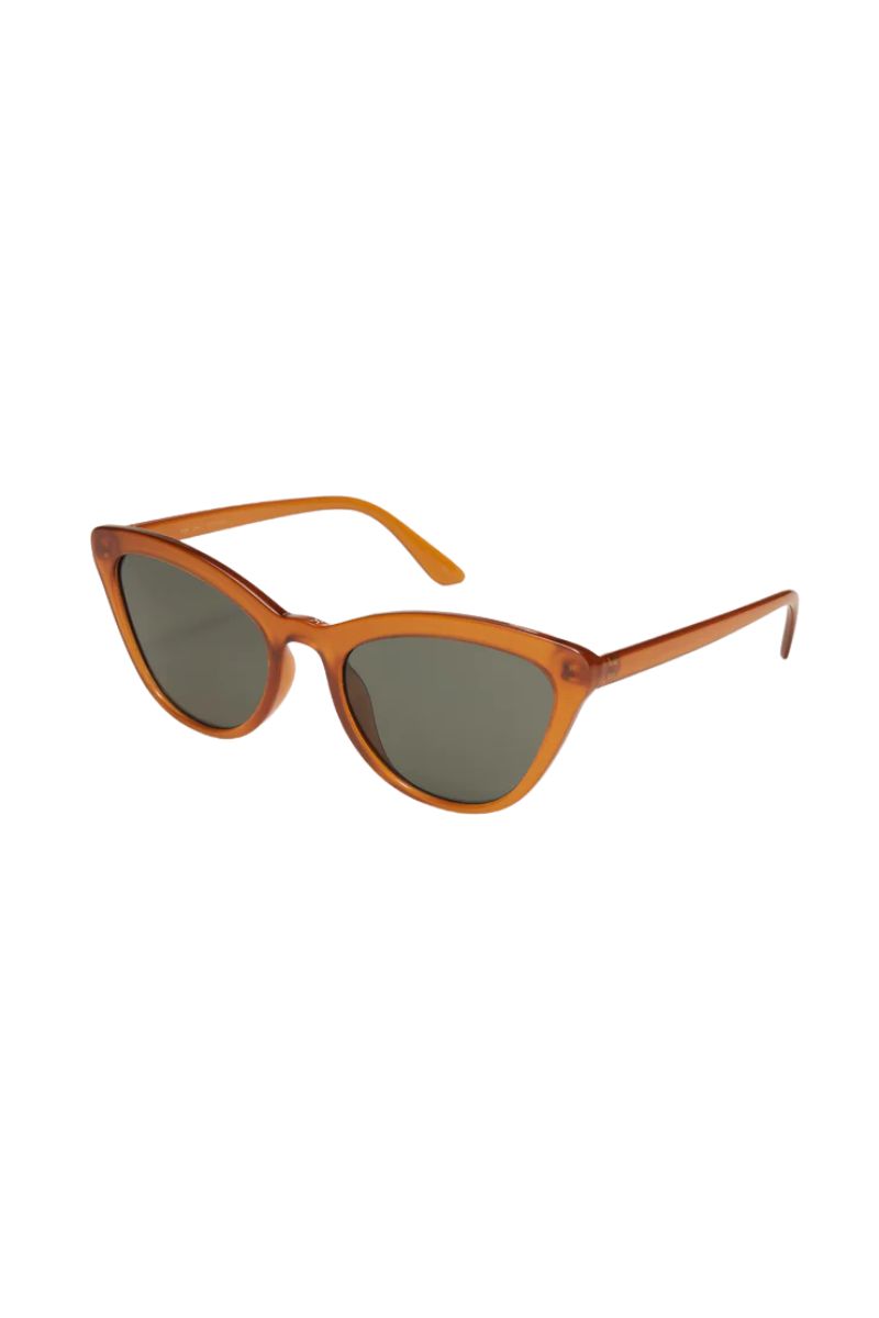 z supply rooftop sunglasses in honey gray