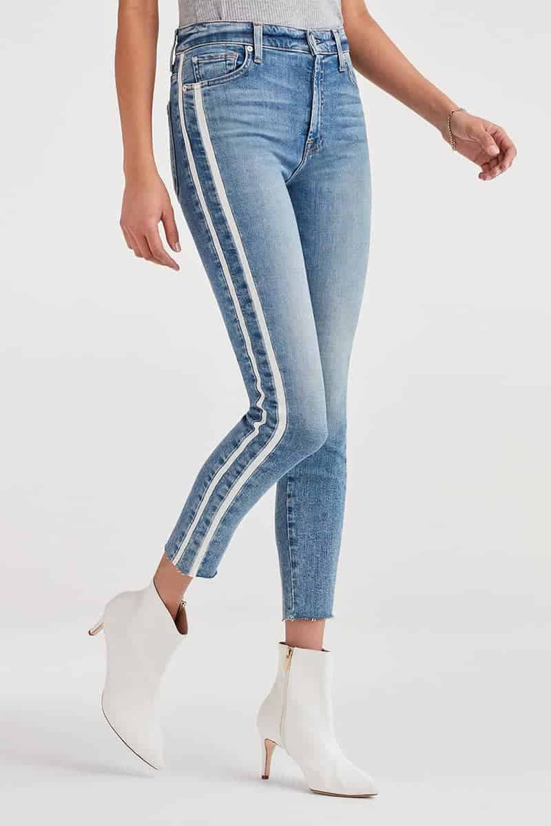 7 for all mankind ankle skinny