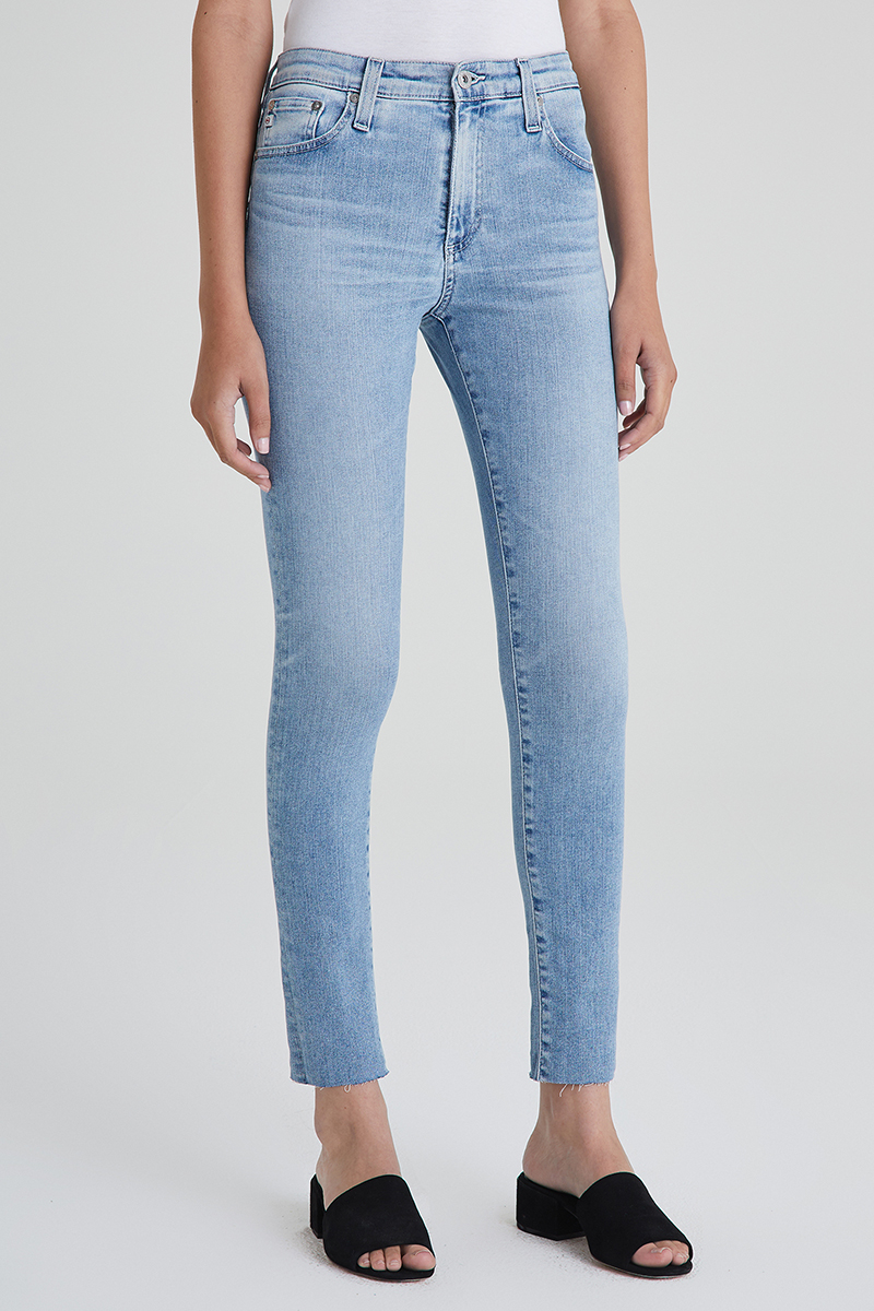 AG Jeans Farrah Ankle Jeans in 26 Yrs Skylight | Cotton Island Women's ...