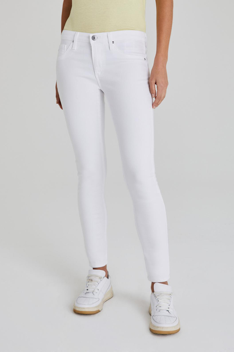 AG The Legging Ankle in White | Cotton Island Women's Clothing Boutique