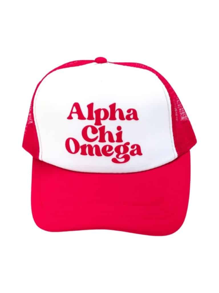 alpha chi omega trucker