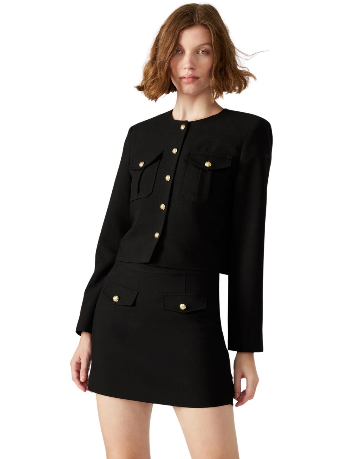 bb dakota by steve madden cosette jacket in black