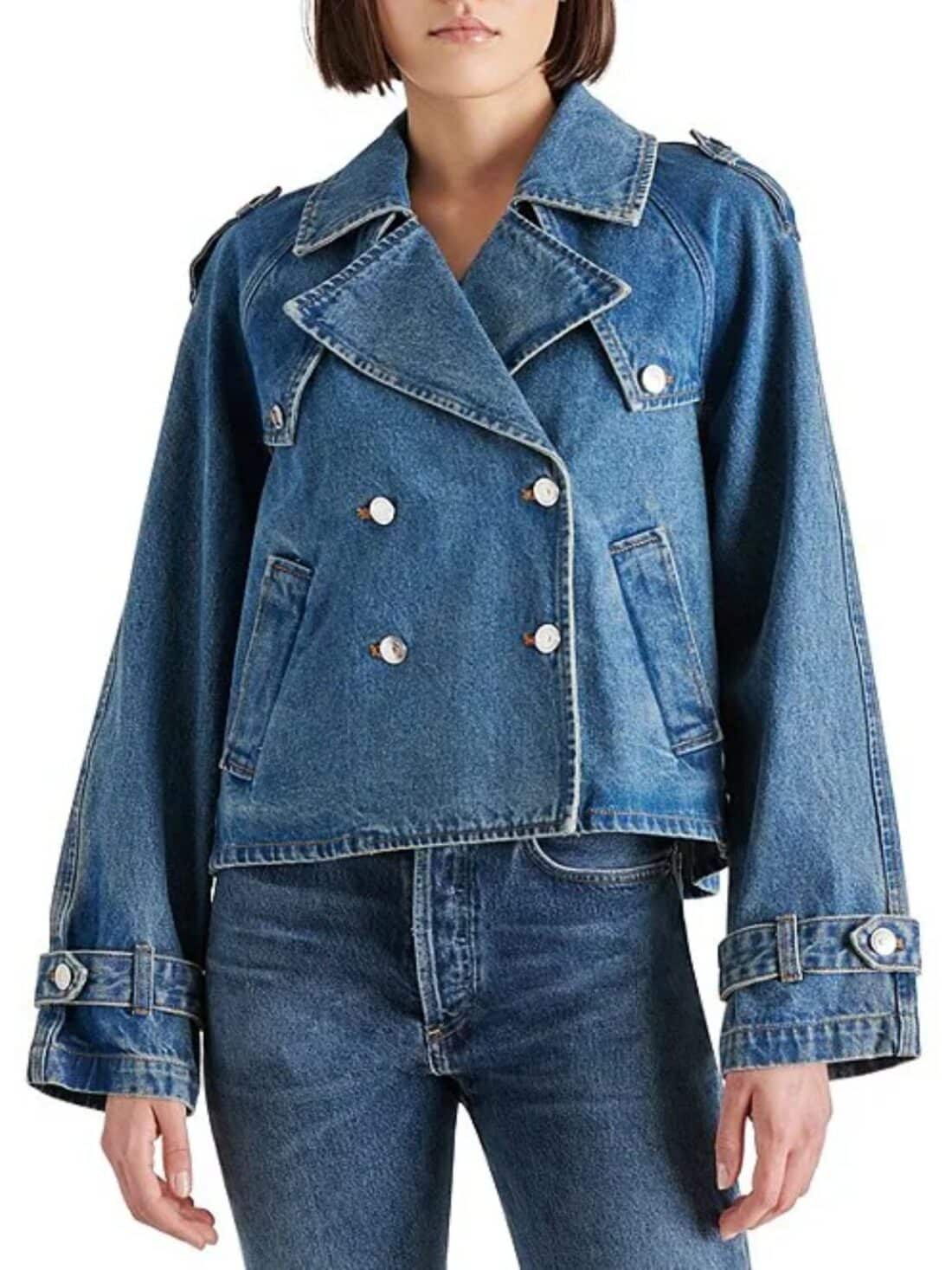 bb dakota by steve madden sirus blue denim jacket