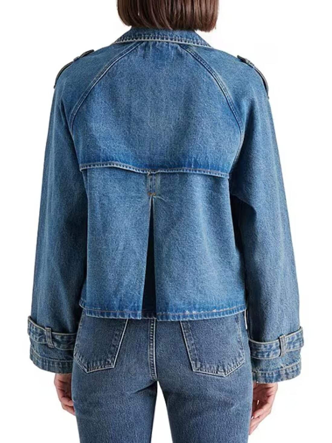 bb dakota by steve madden sirus blue denim jacket