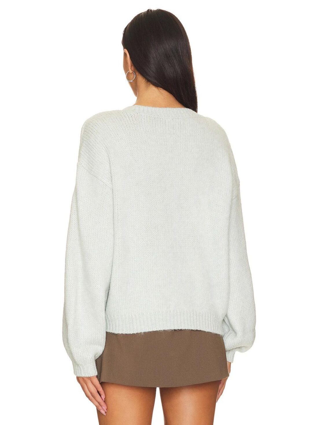 bb dakota colette sweater in jade cream