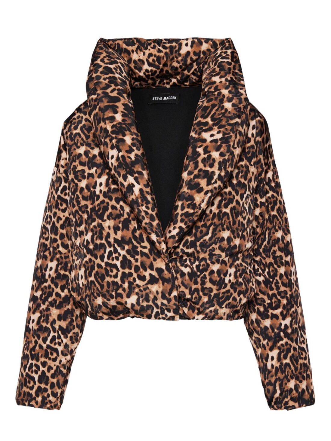 bb dakota evy coat in leopard