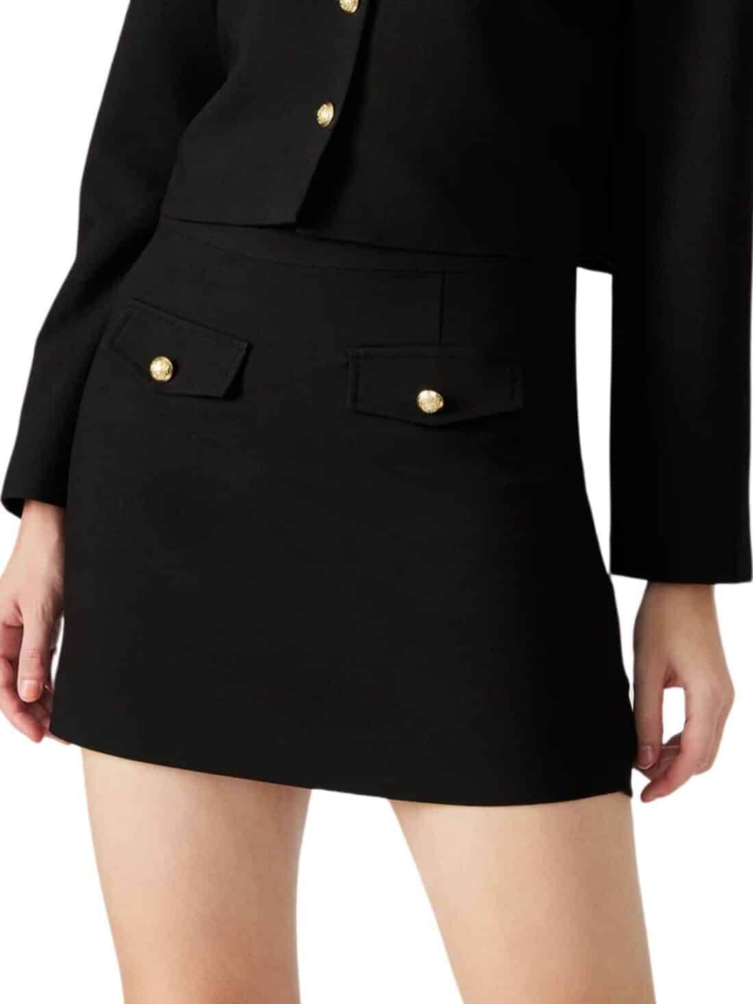 bb dakota lorde skirt in black