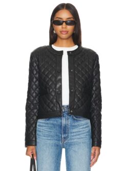 bb dakota martine jacket in black