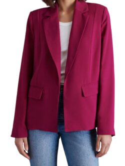 bb dakota peyton blazer in forest berry