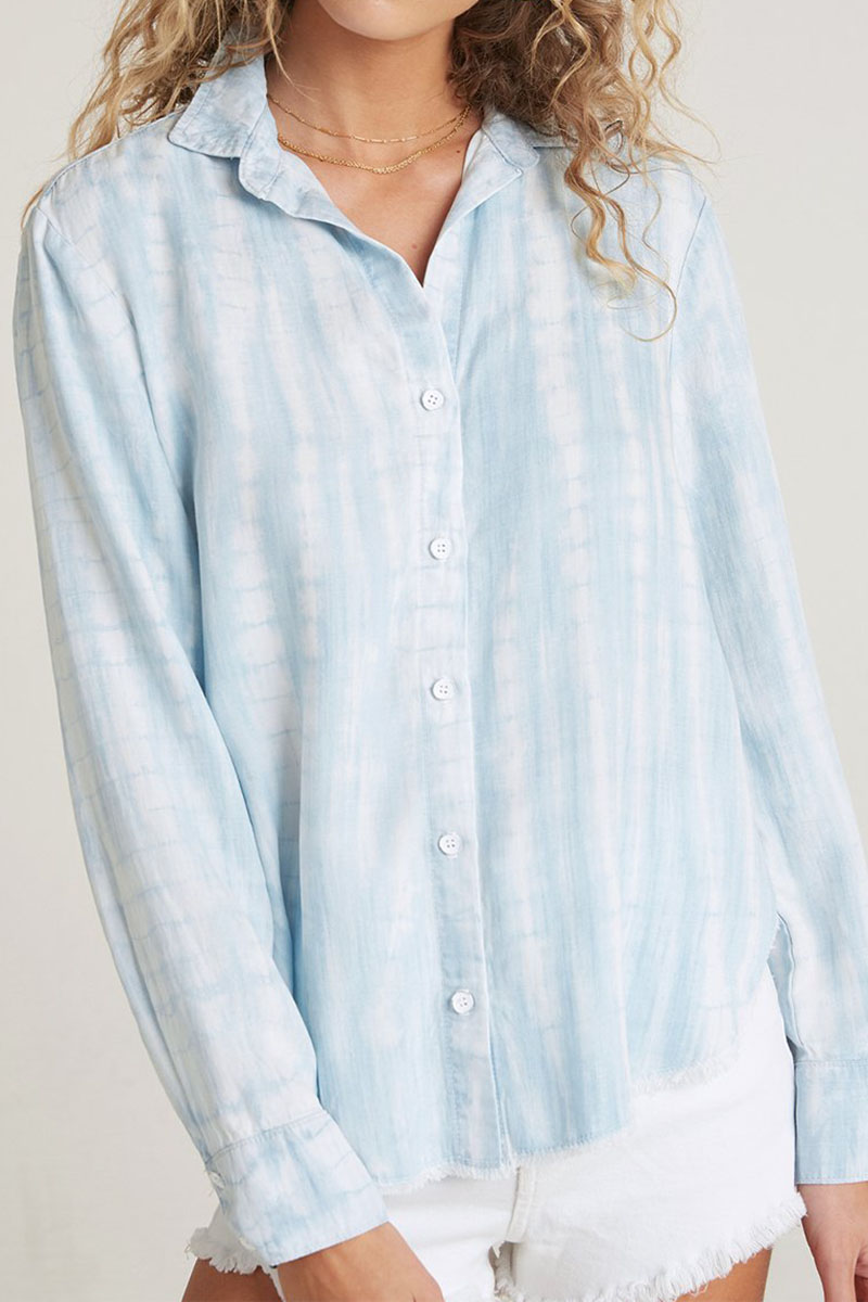 bella dahl fray hem shirt