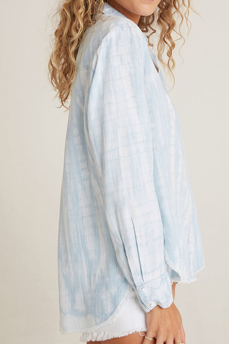 bella dahl fray hem shirt