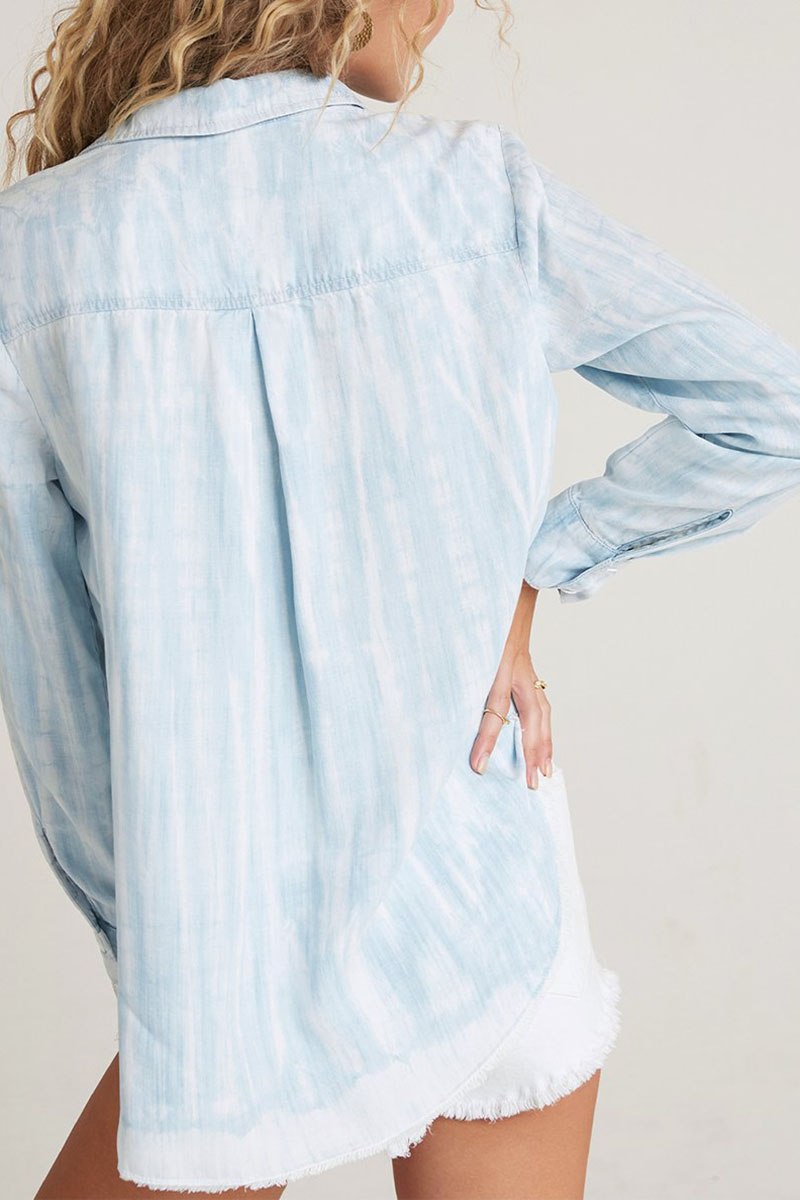 bella dahl fray hem shirt