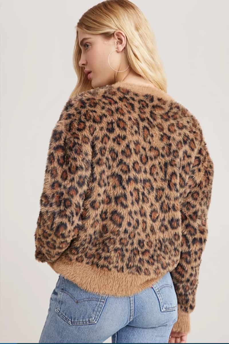 bella dahl leopard shirt