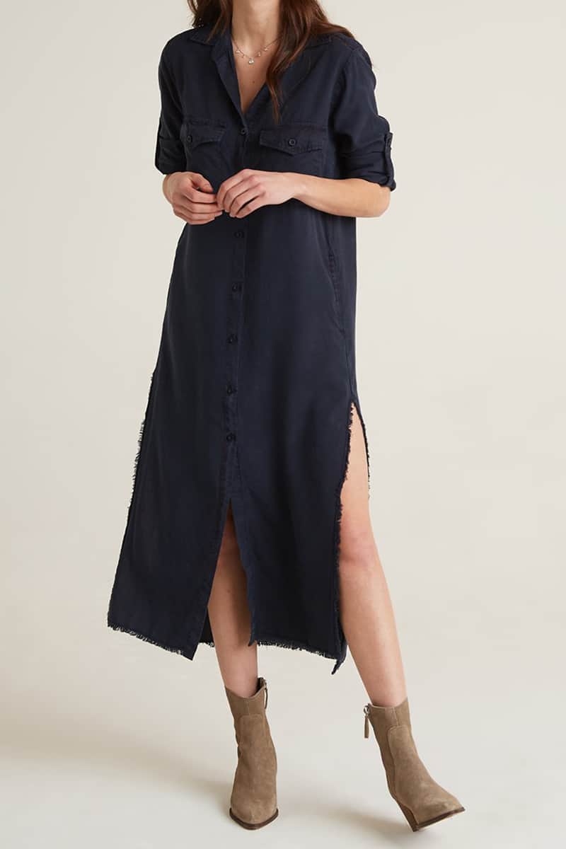 bella dahl utility shirt dress