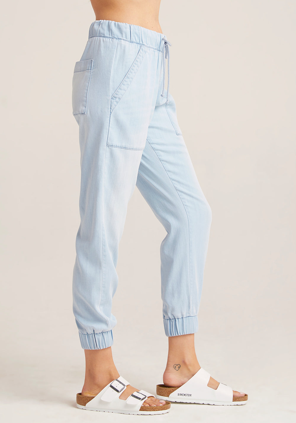 Bella Dahl Pocket Jogger in Sky Blue Wash | Cotton Island Women's ...