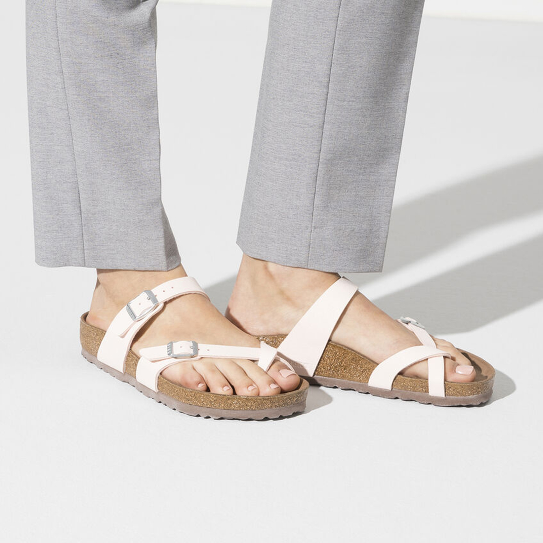 Birkenstock Mayari Birkibuc in Lt Rose | Cotton Island Women's Clothing ...