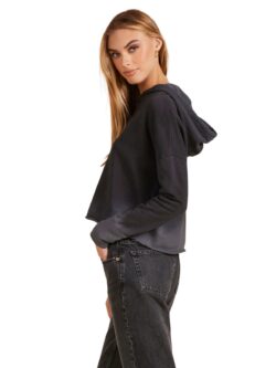 bobi la hoodie sweatshirt in black