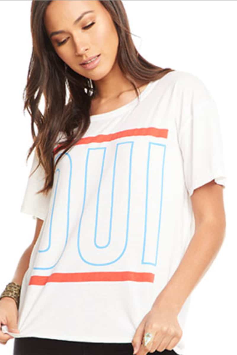 drop shoulder boxy tee