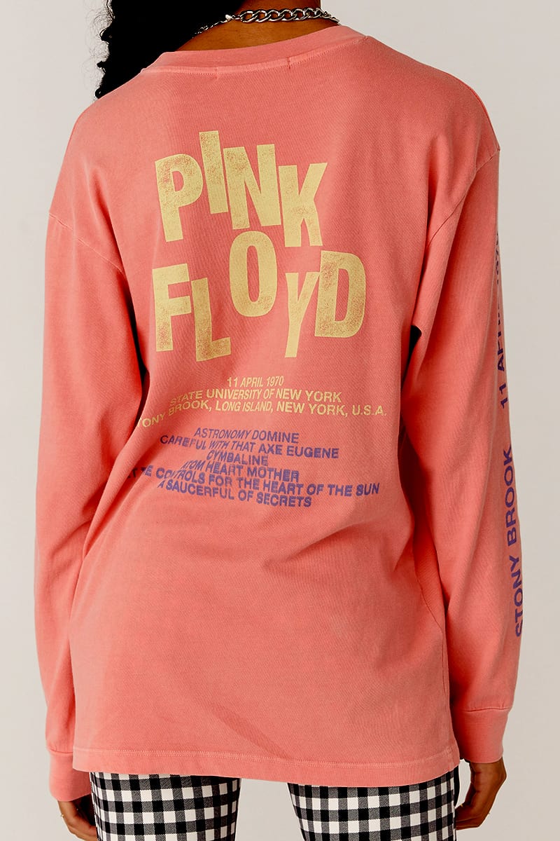 DAYDREAMER 100% Cotton Pink Floyd New York L/S in Blossom | Cotton