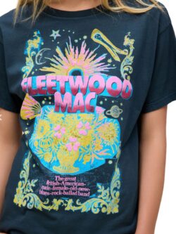 daydreamer fleetwood mac celestial bouquet boyfriend tee