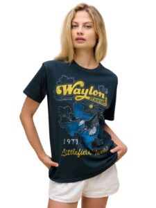 daydreamer waylon jennings littlefield texas weekend tee