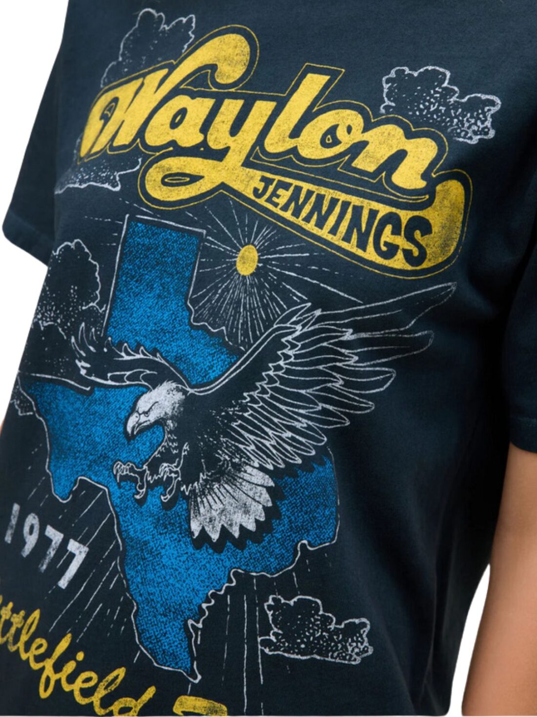 daydreamer waylon jennings littlefield texas weekend tee