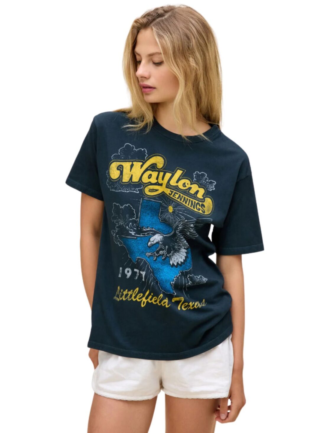 daydreamer waylon jennings littlefield texas weekend tee