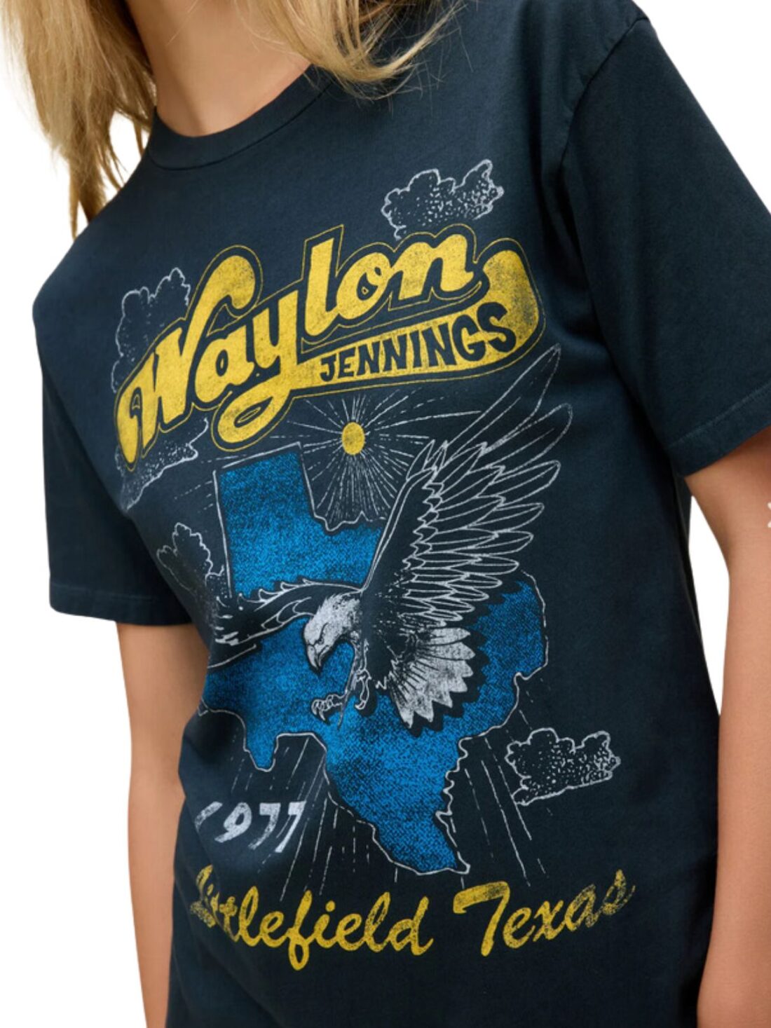 daydreamer waylon jennings littlefield texas weekend tee