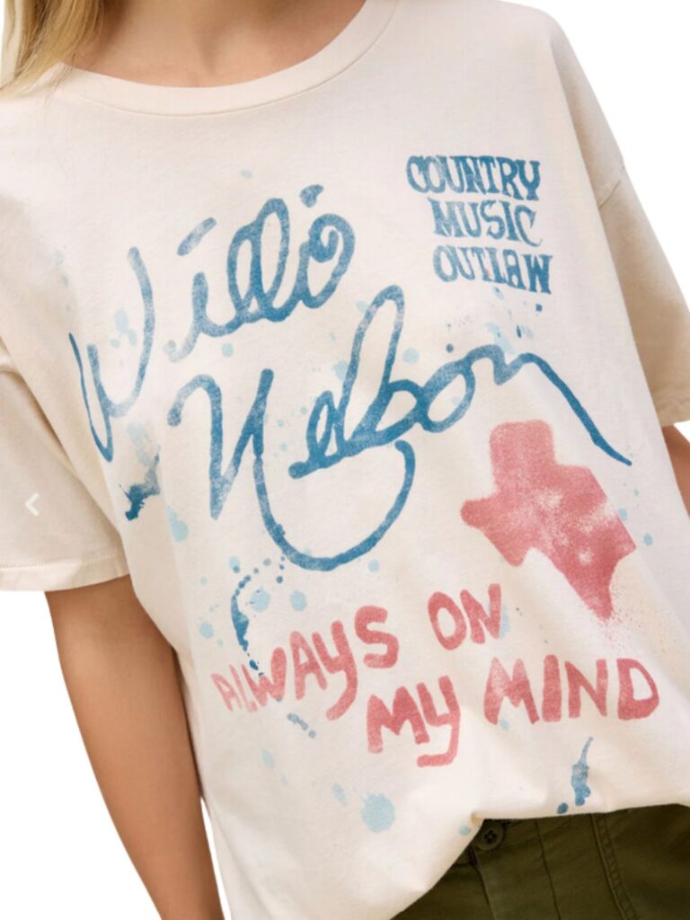 daydreamer willie nelson always on my mind merch tee