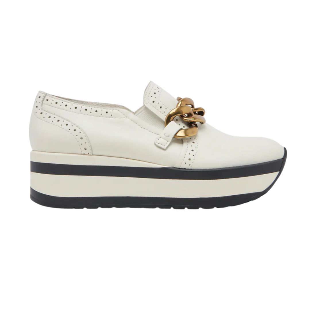 Dolce Vita Jhenee Sneakers in White Leather | Cotton Island Women's ...