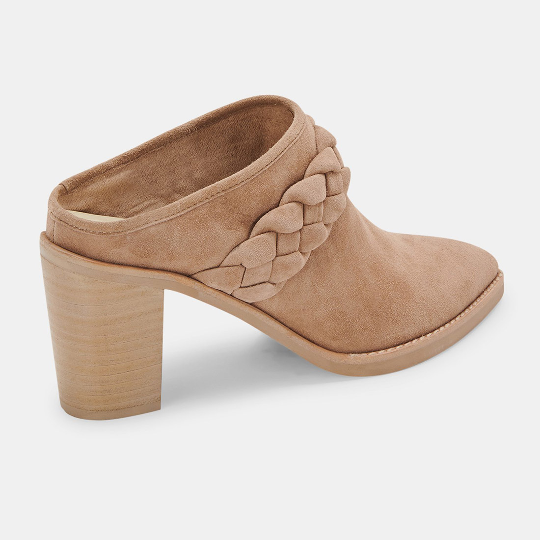 Dolce Vita Serla Suede Mules in Truffle | Cotton Island Women's ...