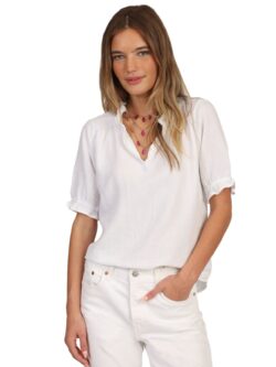 dylan blake blouse in white