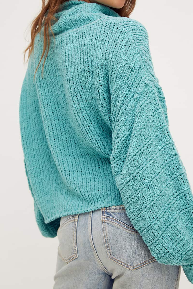 Free People Be Yours Top in Emerald Aura | Cotton Island Women's Clothing Boutique