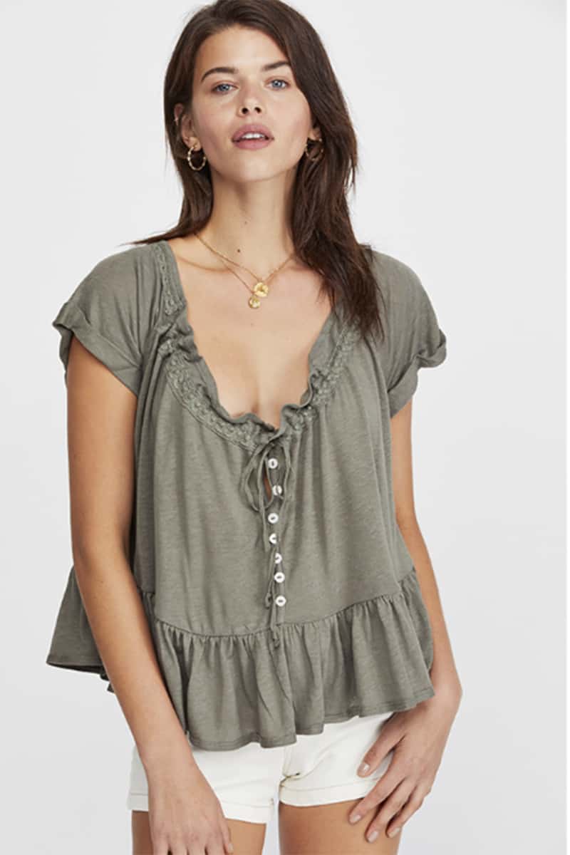 free people charlie shirt