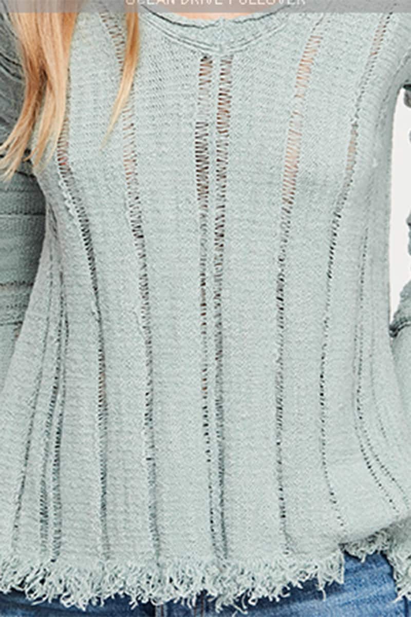 free people ocean drive pullover sweate