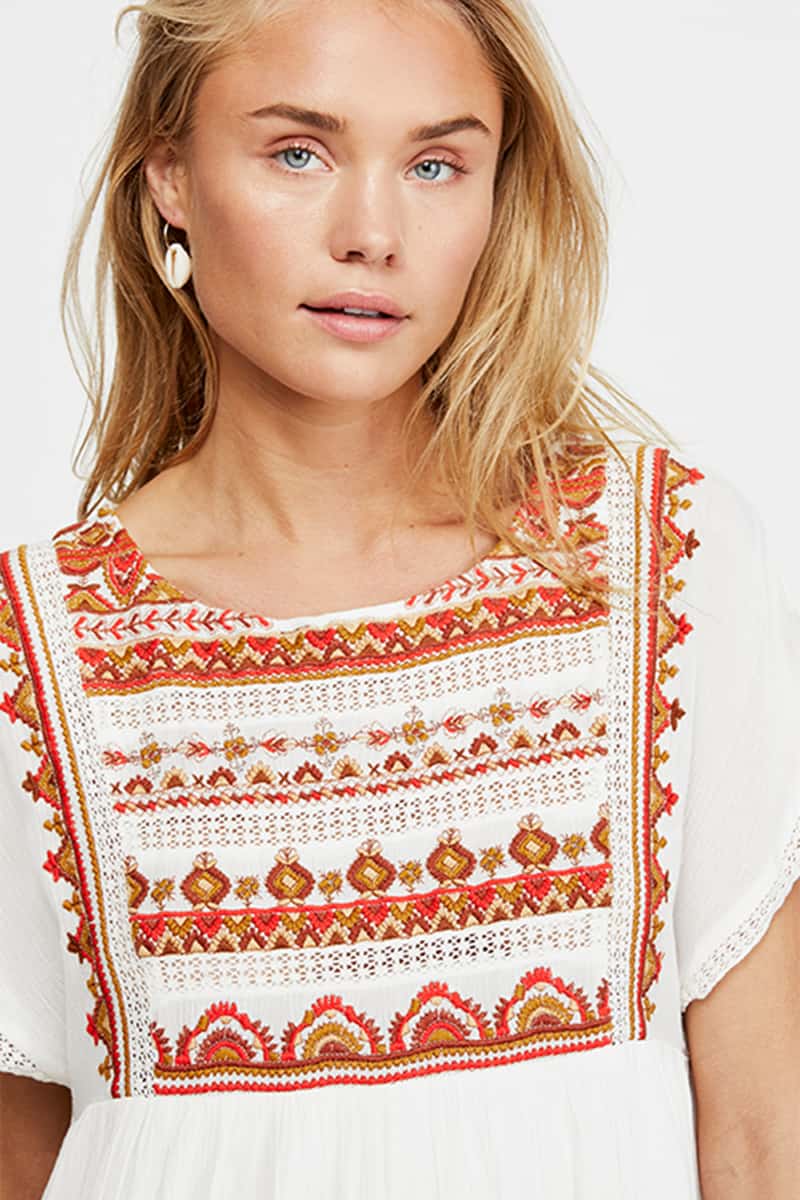 Free People Sunrise Wanderer Mini Cotton Island Women's Clothing Boutique