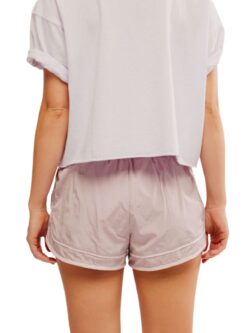 free people varsity blues athletic short in oyster