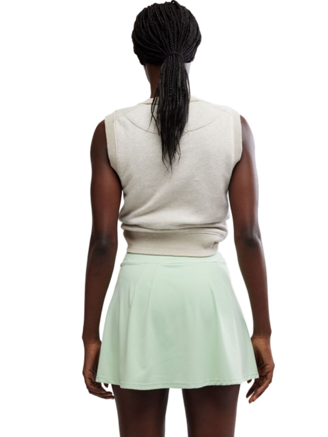 free people volley skirt in pistachio