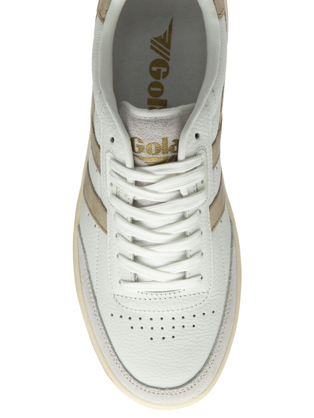 gola falcon mirror in white/gold