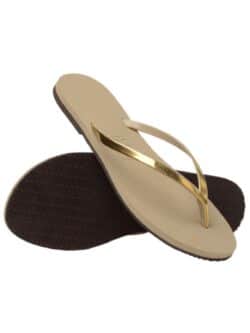 havaianas you metallic sandal gold sand