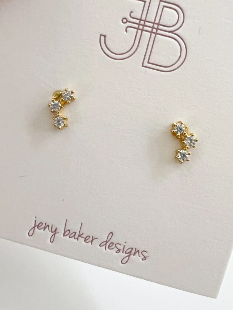 jeny baker designs sophie star studs