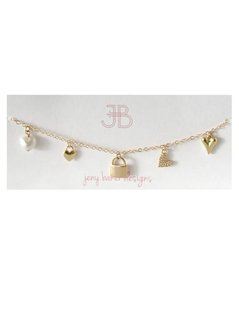 jeny baker love is in the air charm necklace